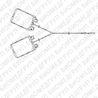Контейнер полимерный для крови и ее компонентов стерильный однократного применения: КПК25001 двухкамерный 500 мл с иглой полимерной одноканальной