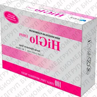 Contacare Ophthalmics and Diagnostics HiGlo Strips Офтальмологические тестполоски