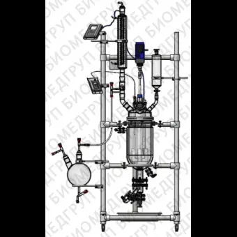 Реактор химический 15 л, EasyChem, DN300, Steroglass, SQHK083685