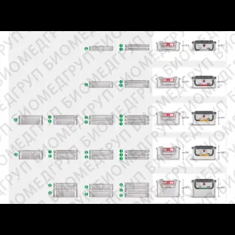 Контейнер для стерилизации marSafe 3/4, светлосерая рамка, 473014см KLS Martin