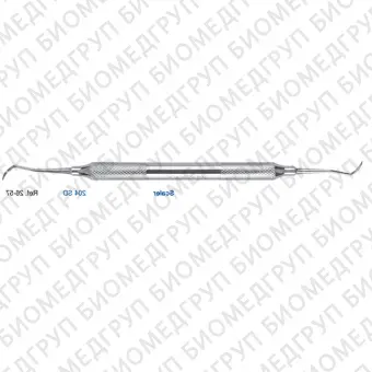 Скейлер парадонтологический, форма 204 SD, ручка диаметр 8 мм
