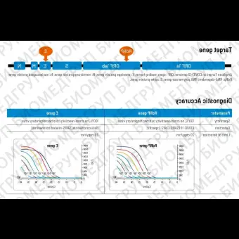 Набор реактивов в растворе WizDx COVID19 CrystalMix Multi