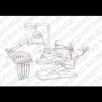 Электрическое стоматологическое кресло GDS800