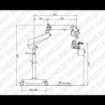 Микроскоп для офтальмологической хирургии OM19