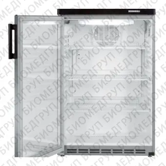 Холодильник, 180 л, 115 C,  дверь со стеклом, серебристый, FKvesf 1803, Liebherr, FKvesf 1803