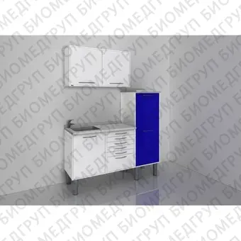 STERIL CENTER 4  комплект мебели для стерилизации и хранения стоматологических инструментов, с выдвижными ящиками CATO Италия