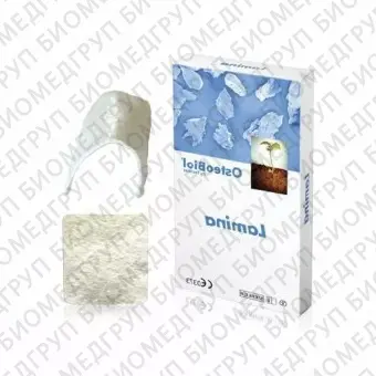 OsteoBiol Lamina Soft Cortical Fine. 25x25 мм 0.40.6 мм. Пластина гетерологичная кость. Свиная