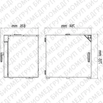 Сухожаровой шкаф 106 л, до 250С, принудительная вентиляция, RF 115, Binder, 90900029