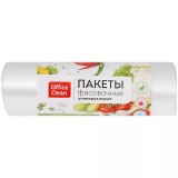 OfficeClean, Пакет фасовочный, ПНД, 25х32 см, 6 мкм, 100 шт