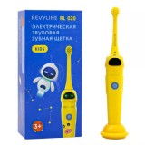 Звуковая электрическая зубная щетка Revyline RL 020 Kids желтая