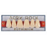 Зубы акриловые Acry Rock фронтальные верхние (планка 6 зубов) (B3 S-32)